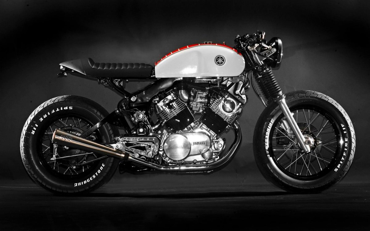 Yamaha мотоцикл Cafe Racer