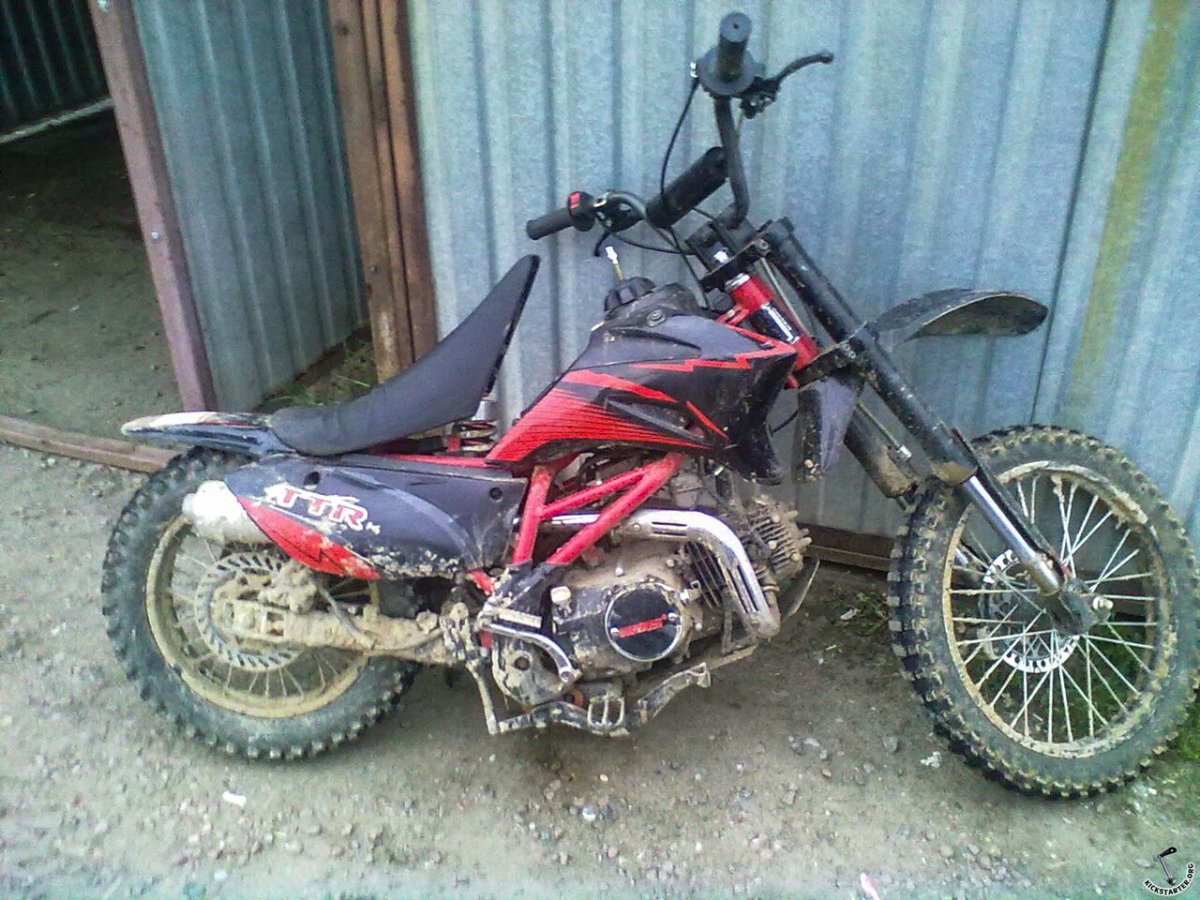 ТТР 125 сломанный