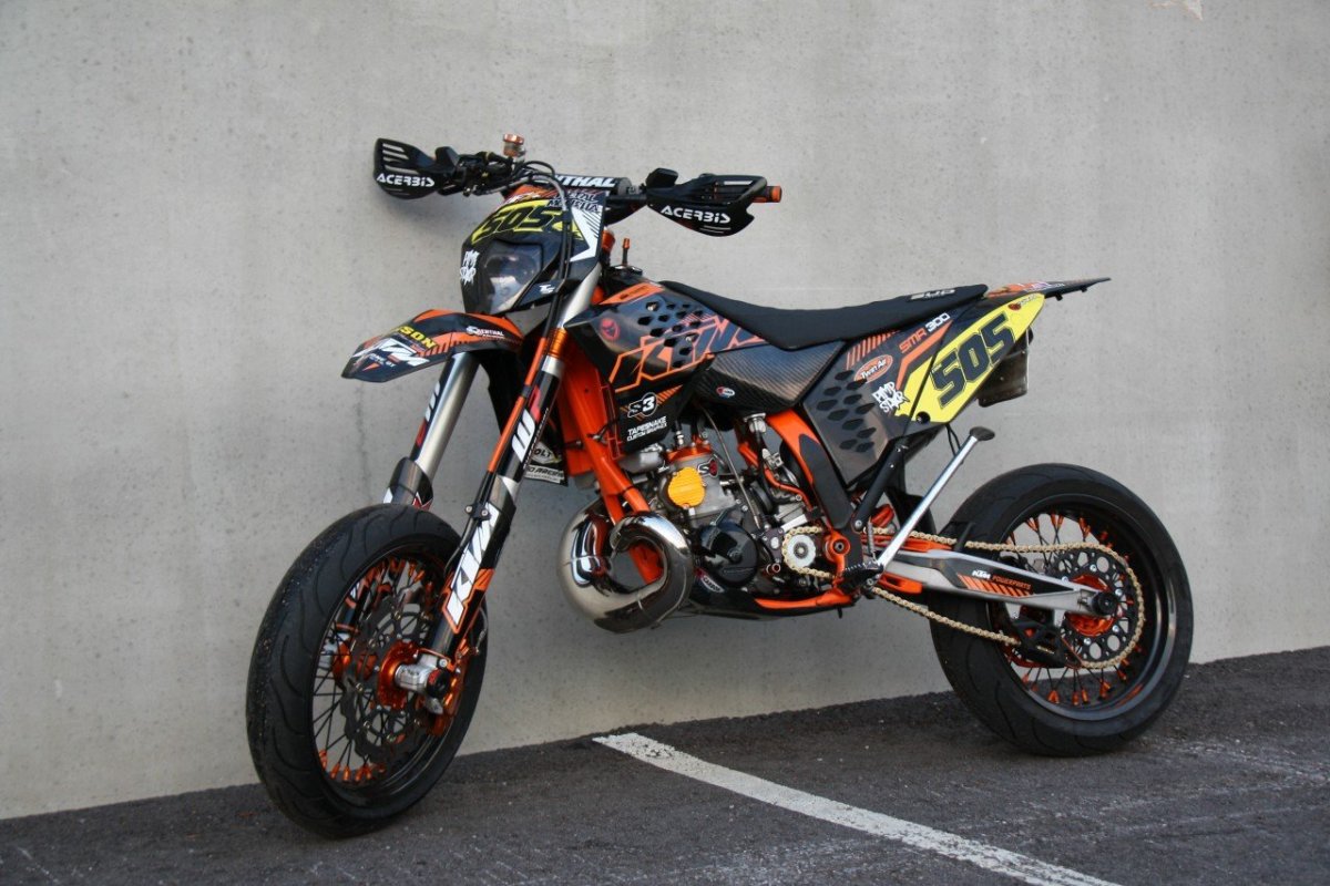 KTM 250 стант