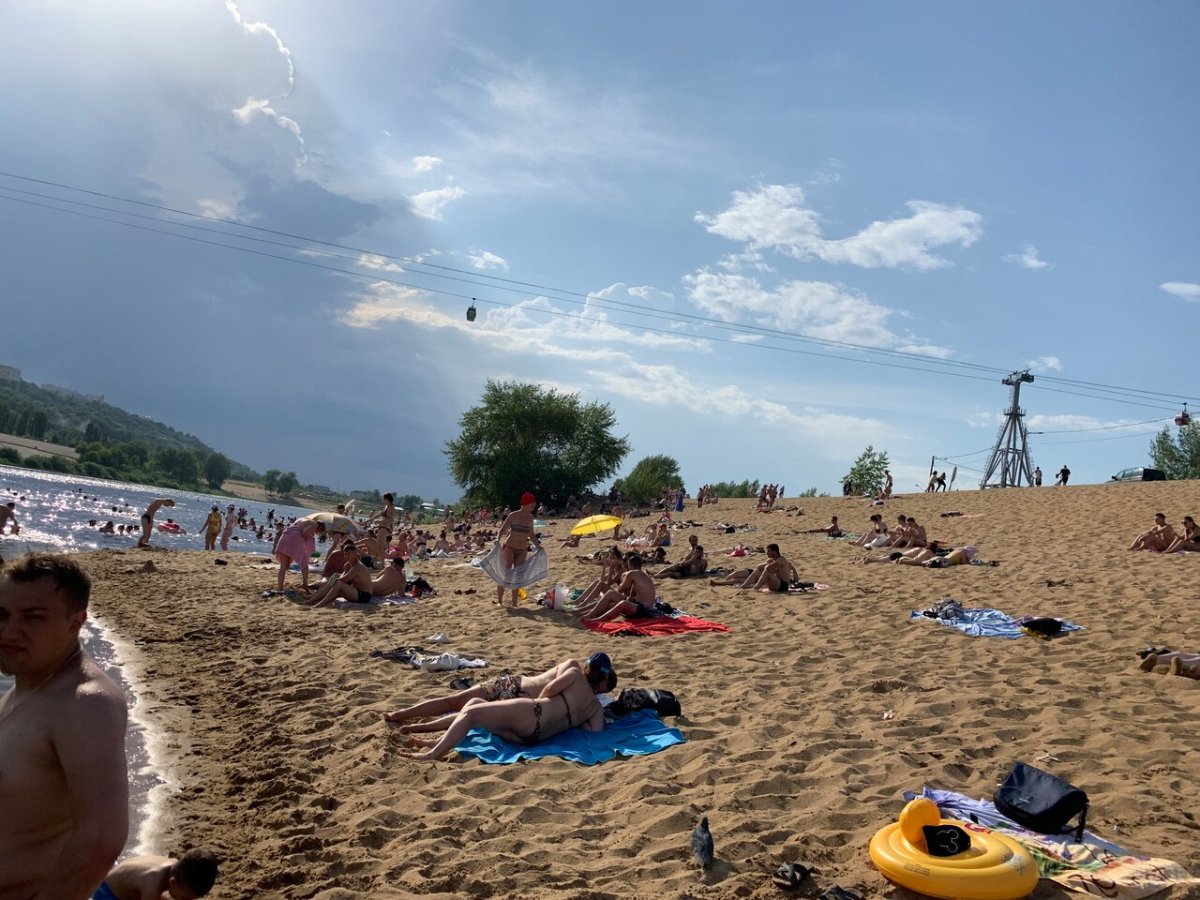 Нижний Новгород пляж