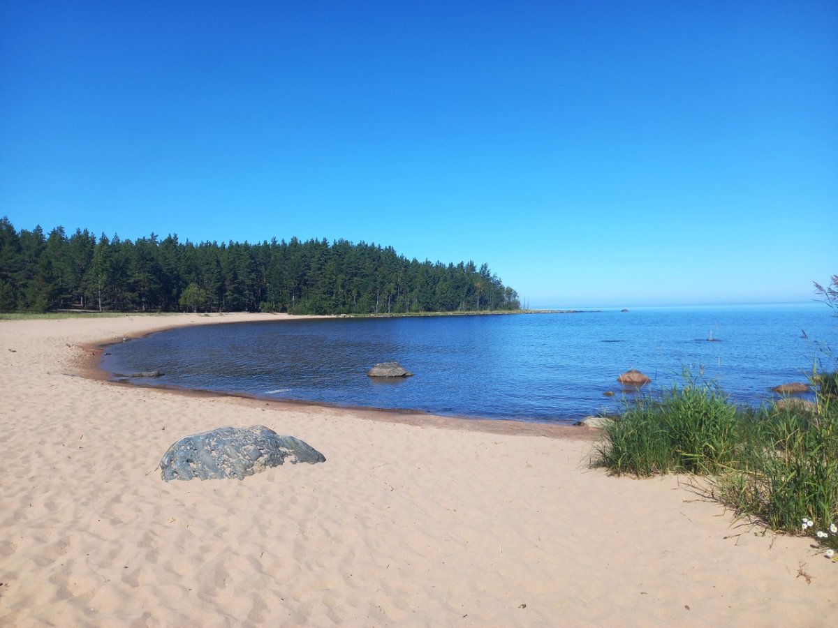 Пляжи заостровье