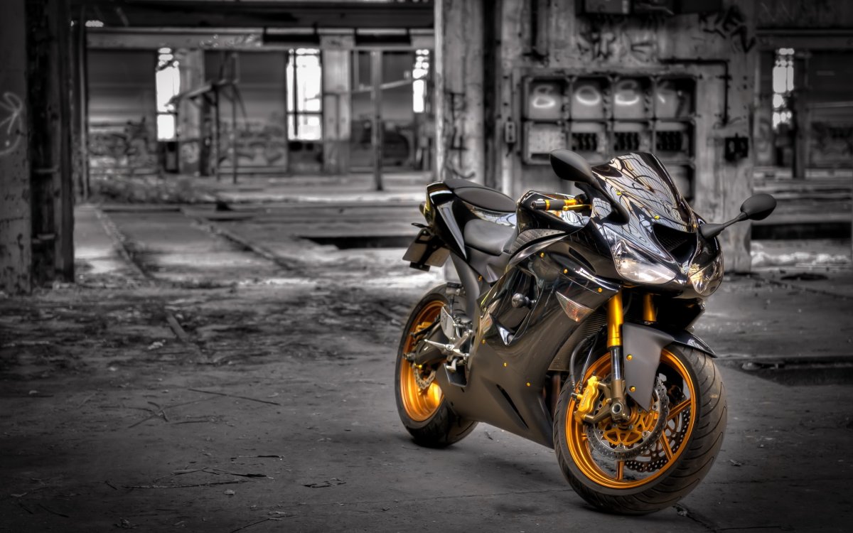 Кавасаки zx6r обои