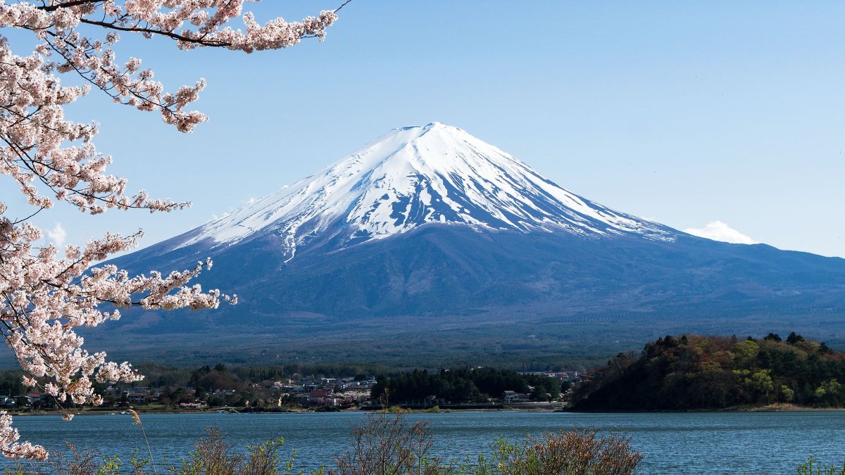 Гора Fuji Япония