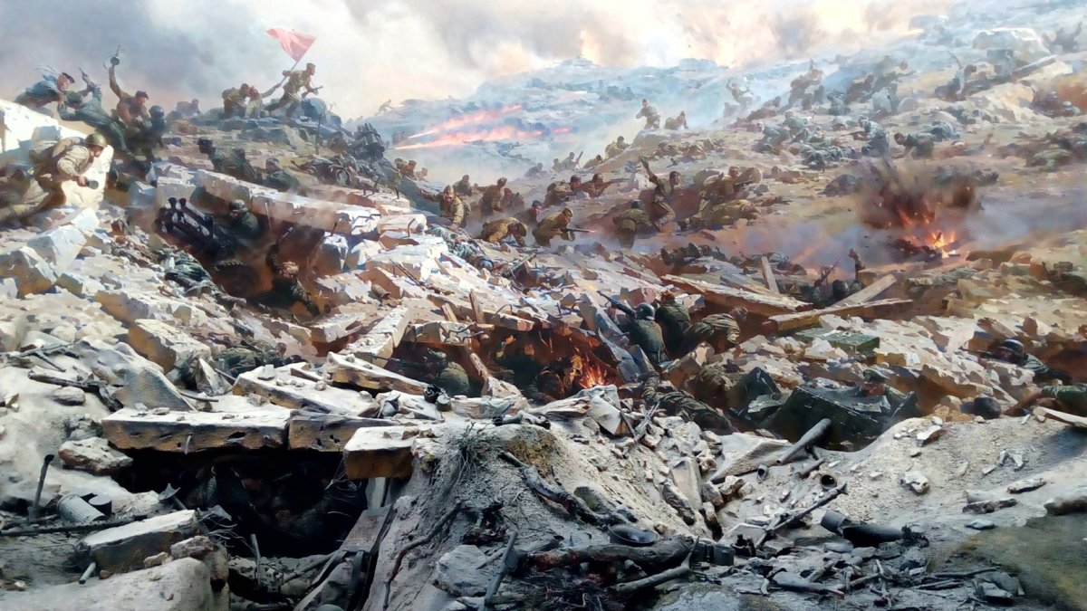 Сапун-гора Севастополь диорама