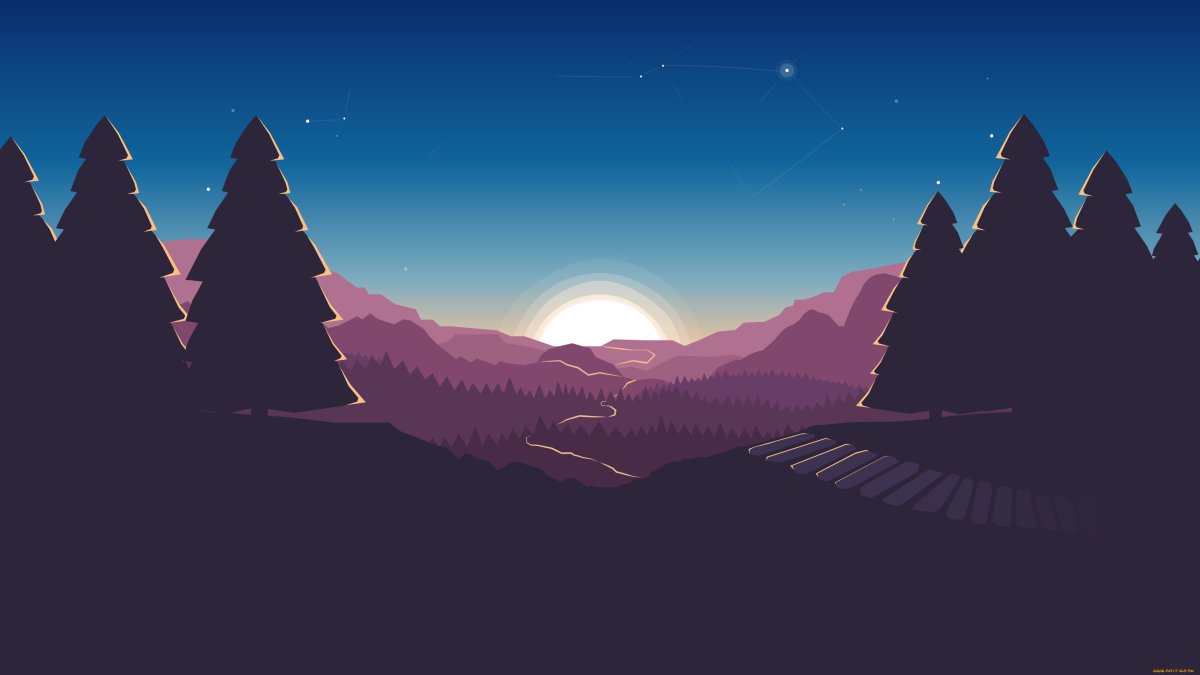 Фоны в стиле Flat