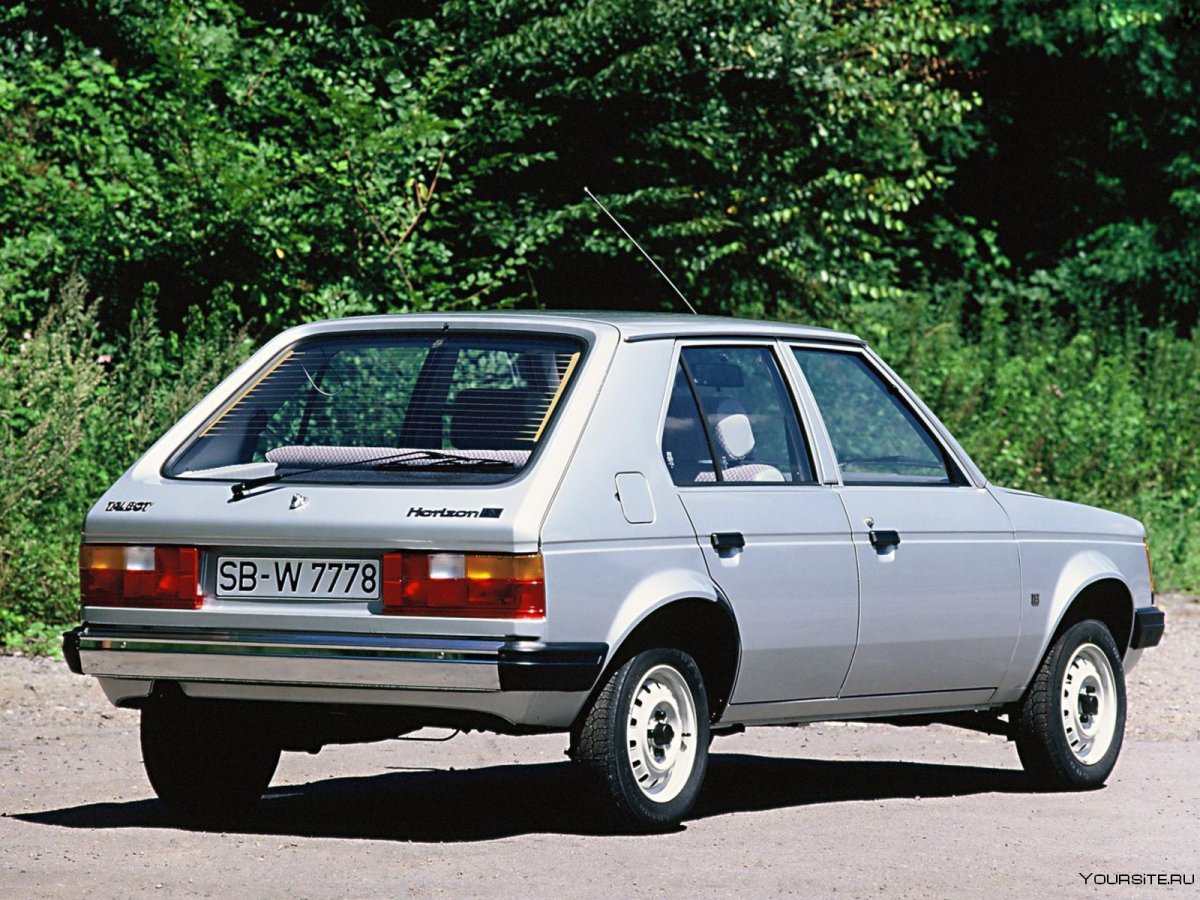 Talbot Horizon 1.1 МТ, 1979