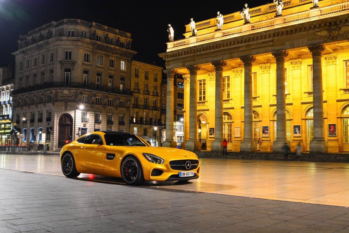 Mercedes Benz AMG gt Night