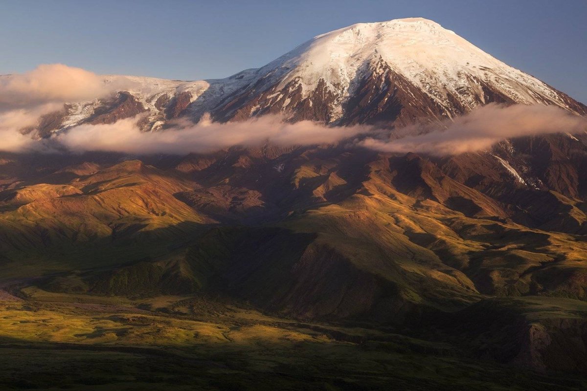 Вулкан плоский Толбачик