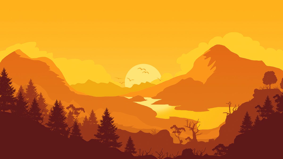 Фон Firewatch 4k