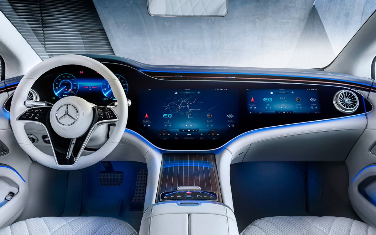 Mercedes-Benz EQS 2022 Interior