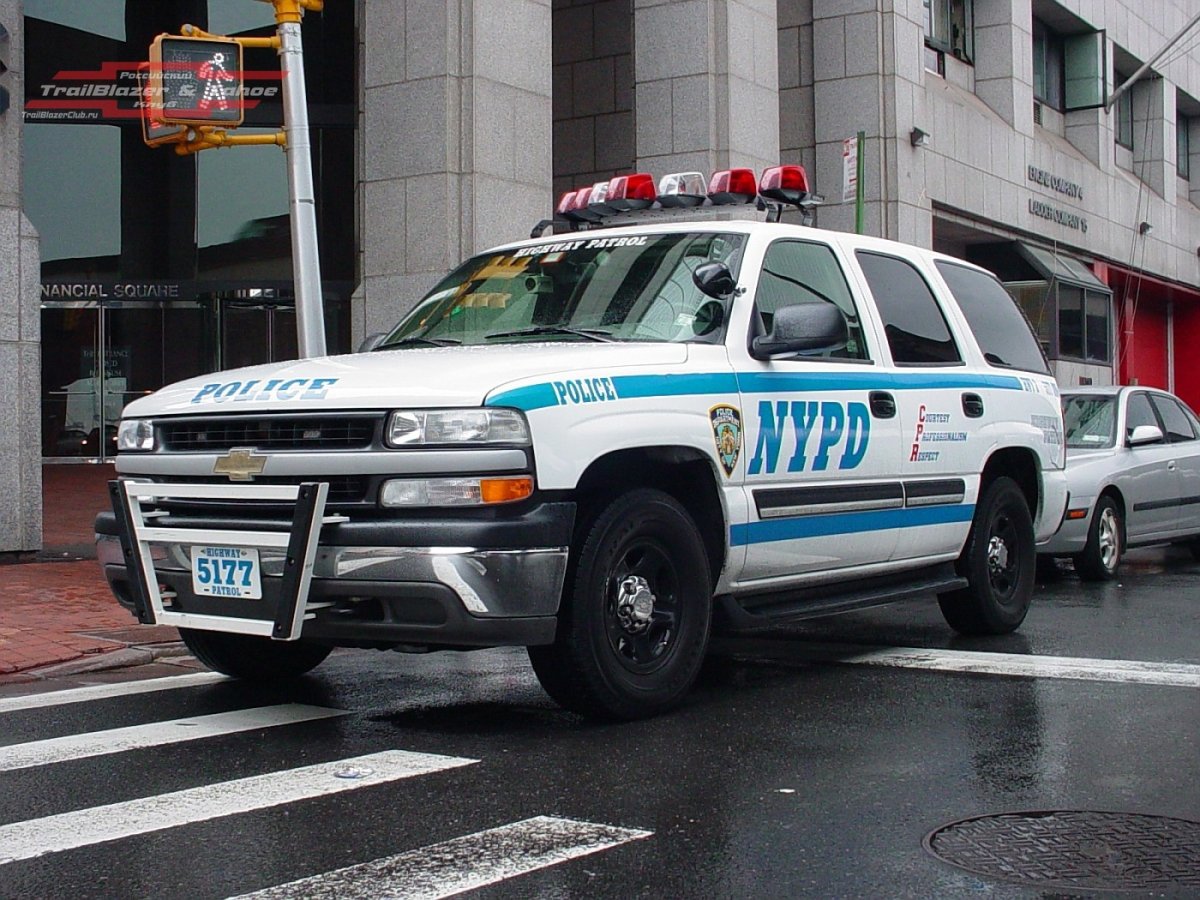 Chevrolet Tahoe NYPD Police 2015