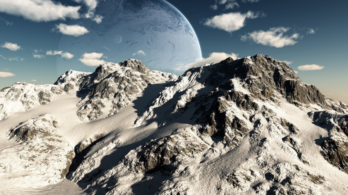 Поверхность Луны