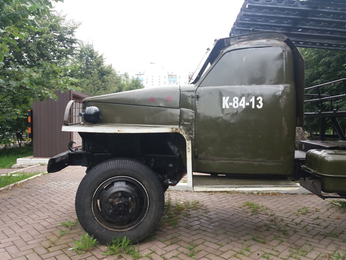 Т-34 И Студебеккер юс6