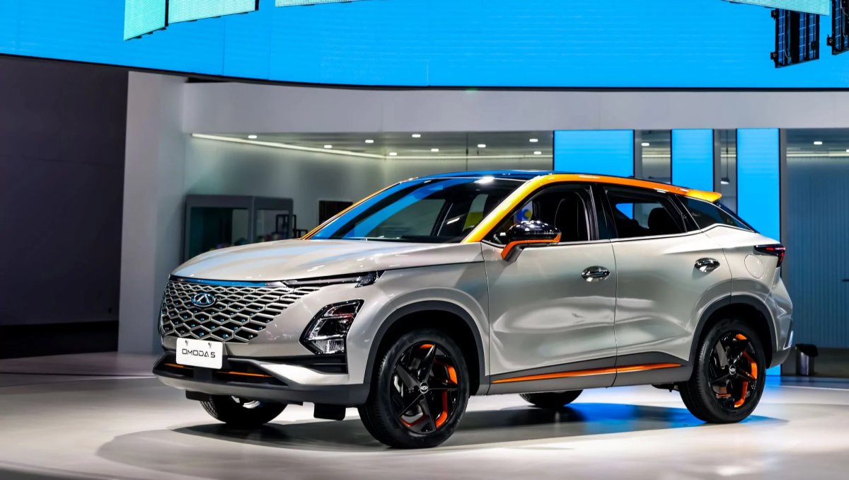 Новый кроссовер Chery omoda5 2022