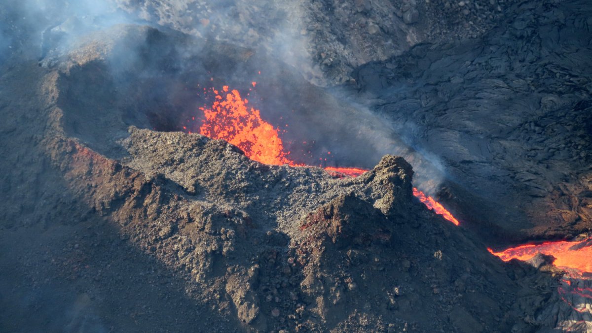 Impressive volcanic Eruption