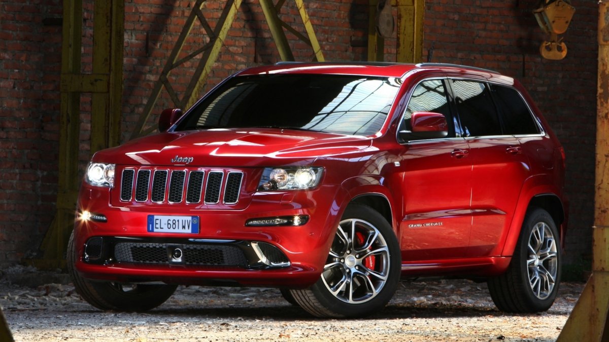 Jeep Grand Cherokee, 2013 красный