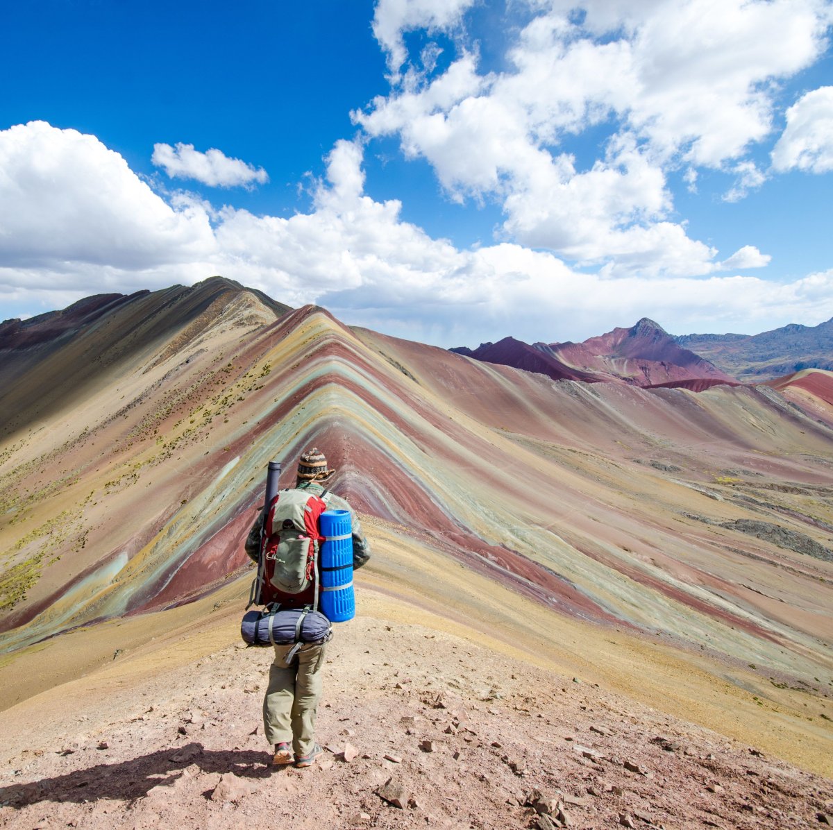 Rainbow Mountain in Cusco, Peru