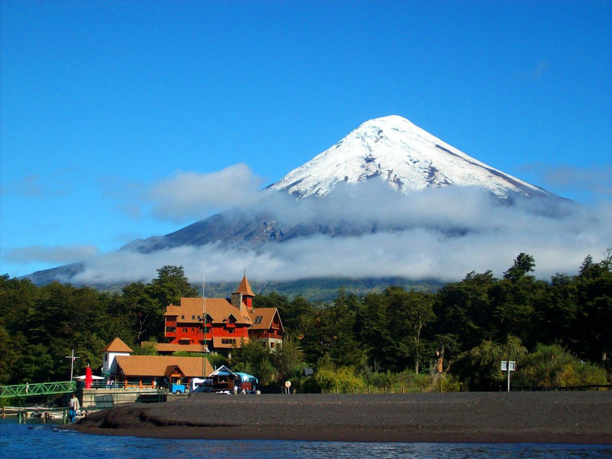 Puerto Montt Chile вулкан