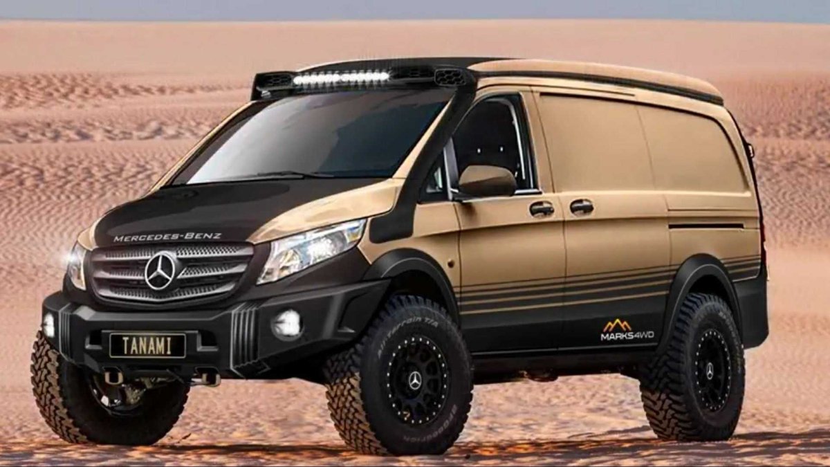 Мерседес Sprinter 4x4 off-Road