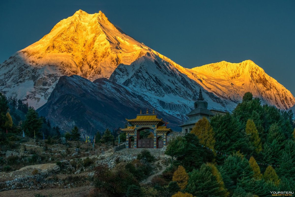 Гималаи самые высокие горы в мире