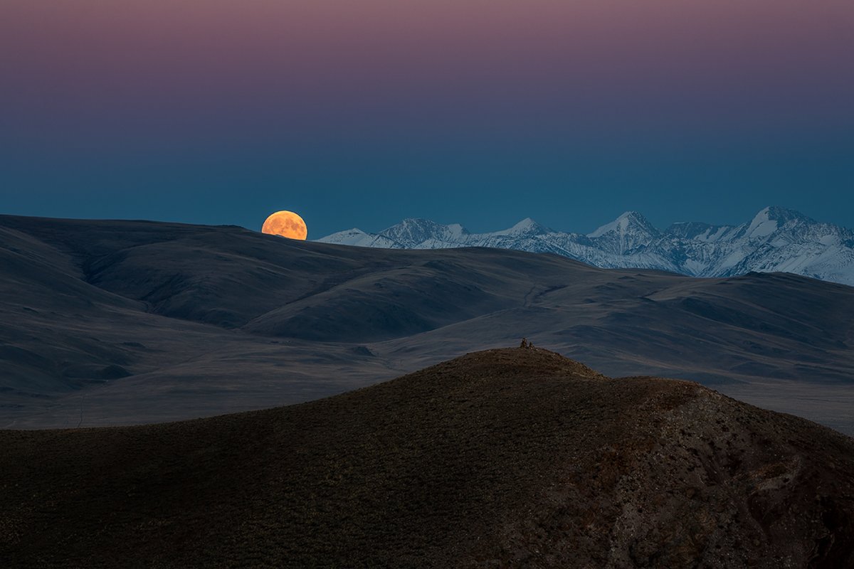 Луна горный Алтай Кош Агач