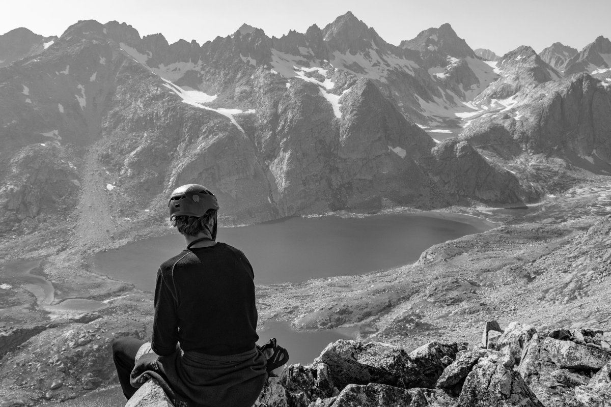 People on Mountain