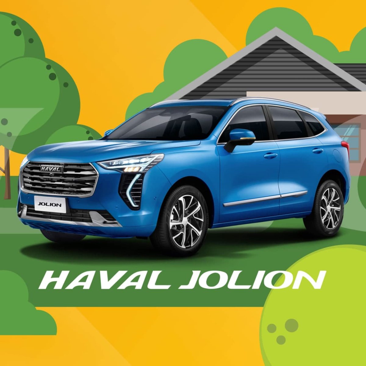 Haval Jolion голубой