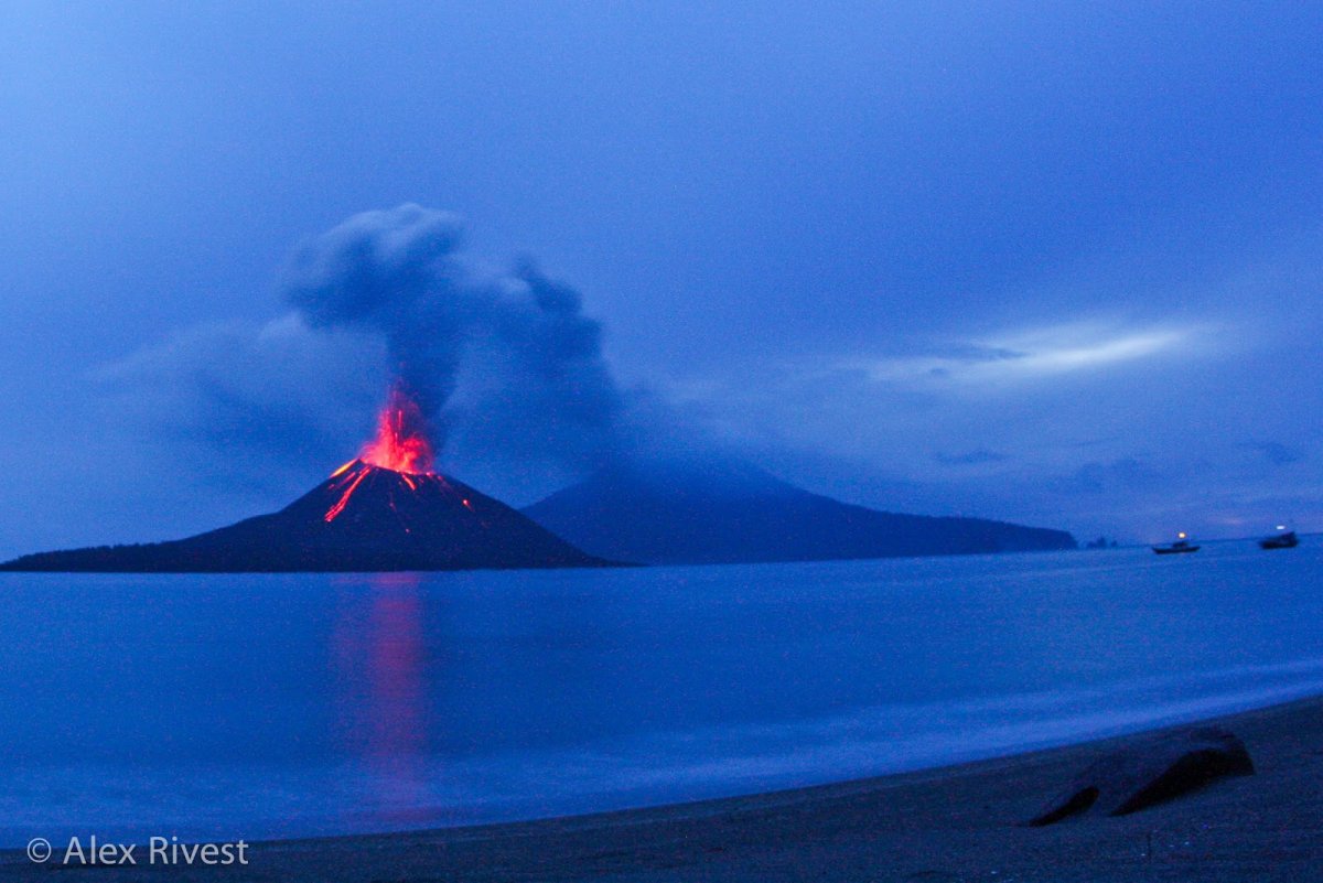 Krakatau вулкан