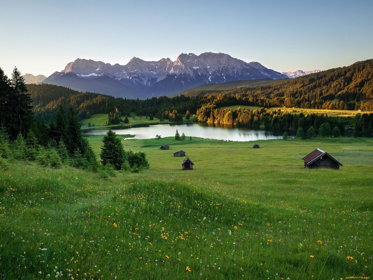 Альпийские Луга Германии