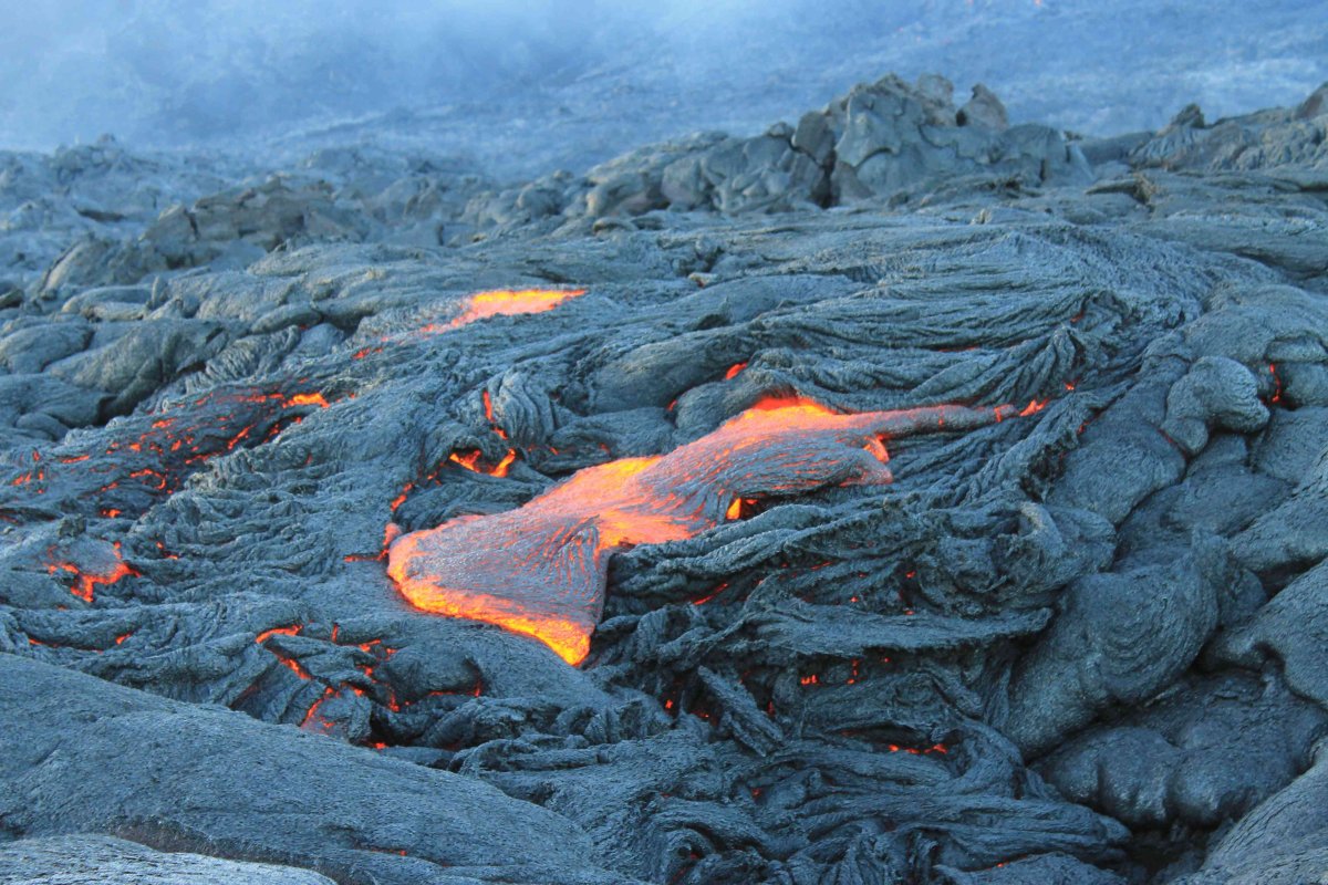 Pahoehoe Lava