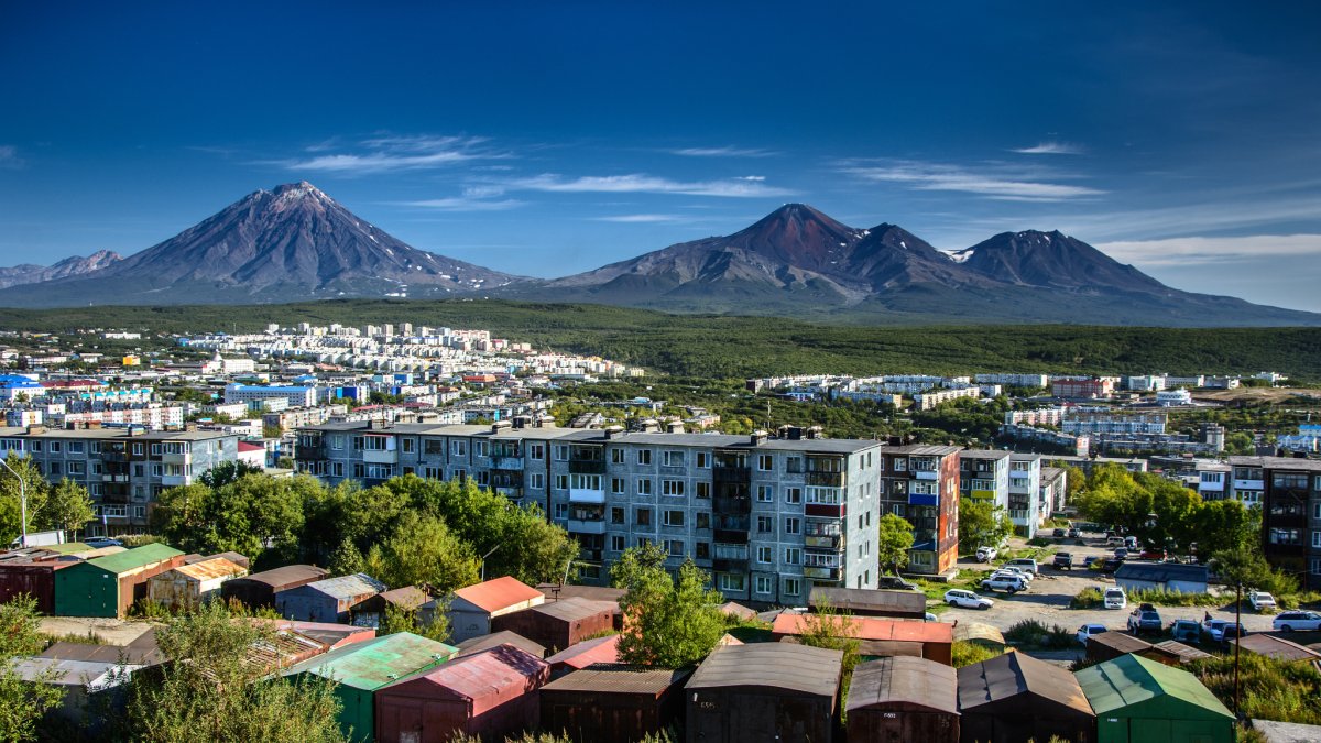 Петропавловск-Камчатский Авачинский вулкан