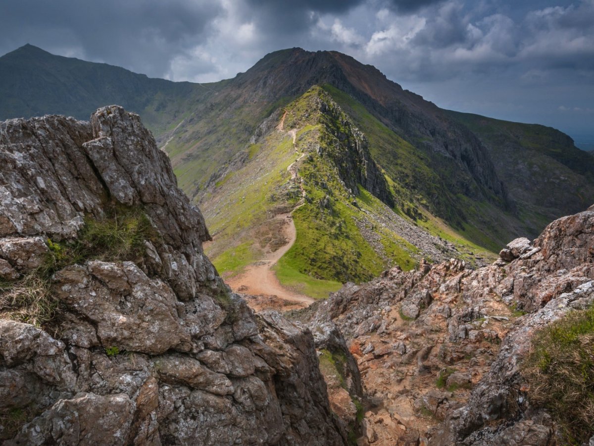 Горная каменистая тропа