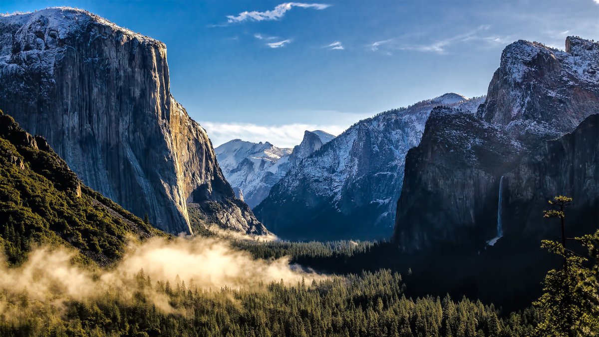 El Capitan парк Йосемити