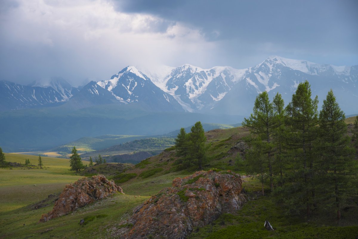 Глыбовые горы Алтая