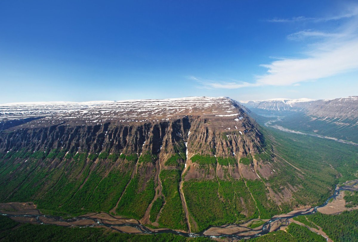 Траппы плато Путорана