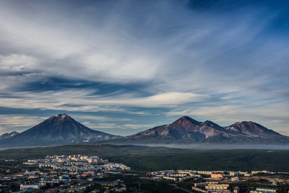 Петропавловск-Камчатский Авачинский вулкан