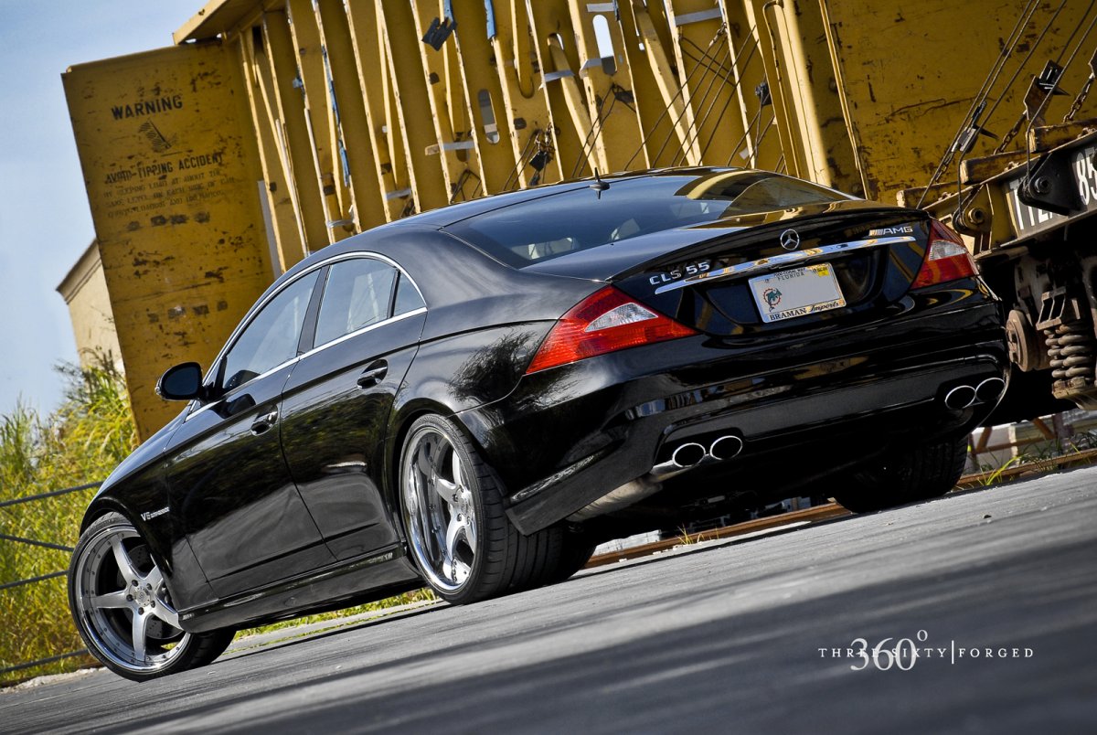 Обои Мерседес CLS 55 AMG