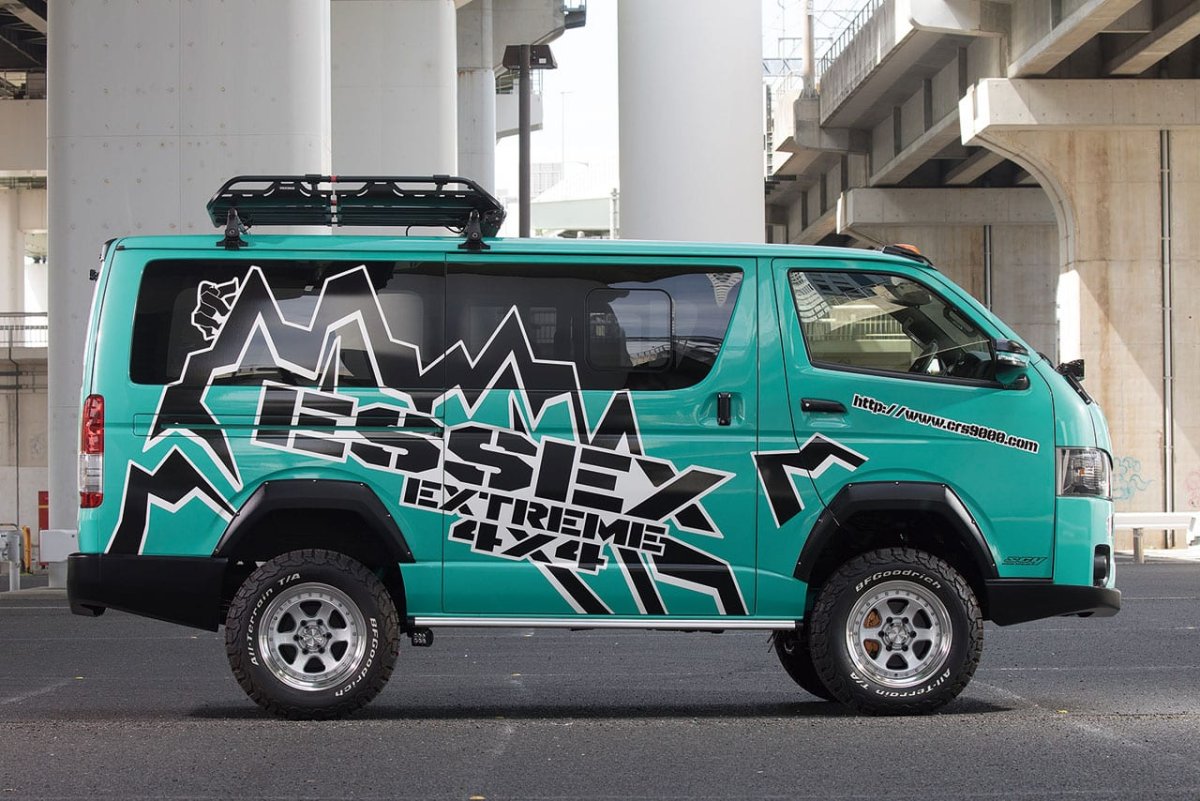 Toyota Hiace off Road Tuning