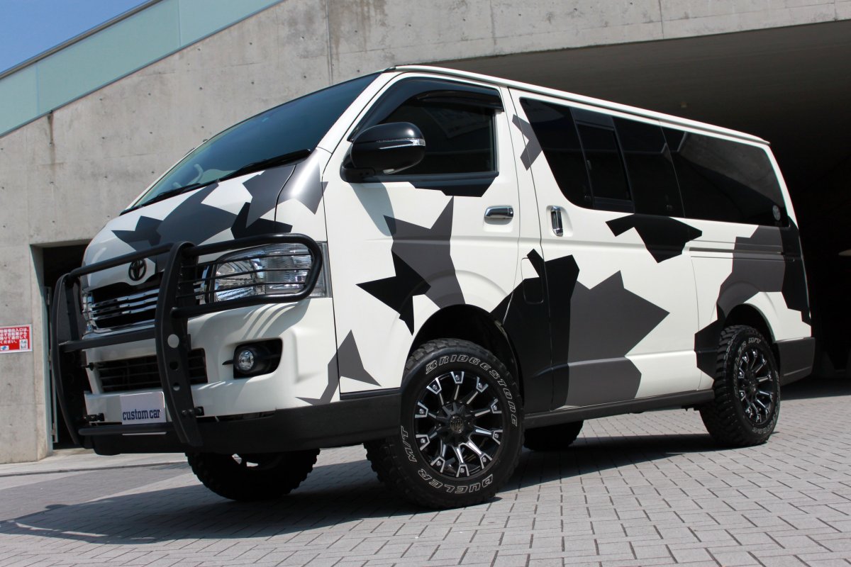 Toyota Hiace h106 камуфляж