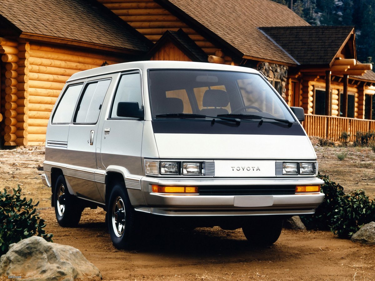 Toyota van 4wd le