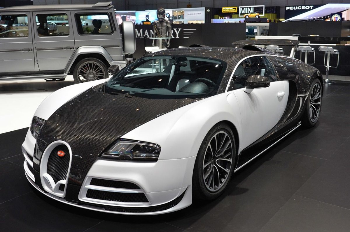 Бугатти Вейрон Mansory