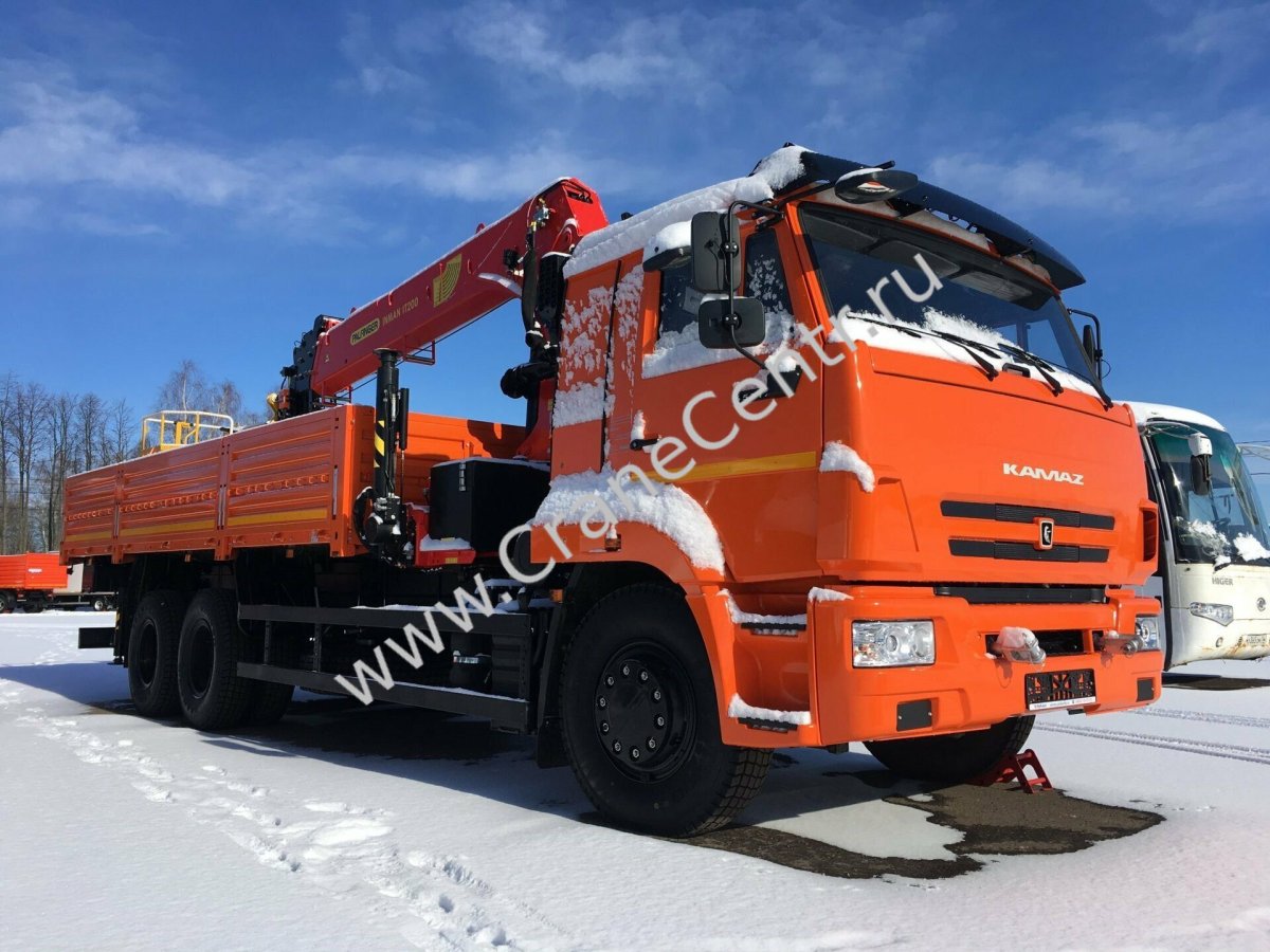 КАМАЗ 65115 манипулятор