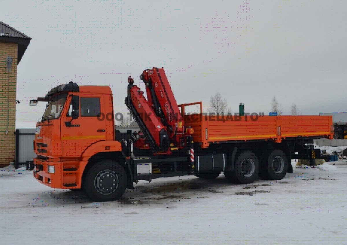 КАМАЗ 6520 С КМУ