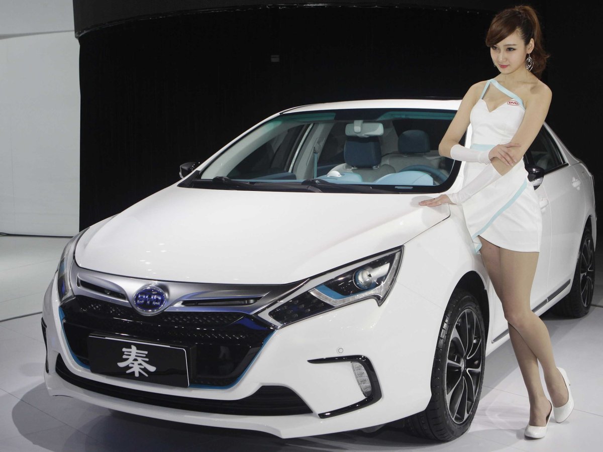 Chinese car BYD