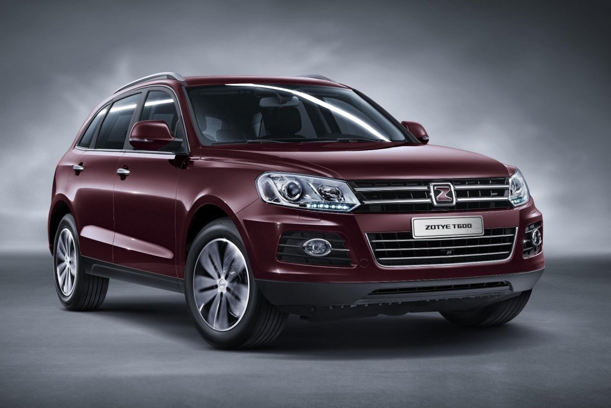 Машина Zotye t600