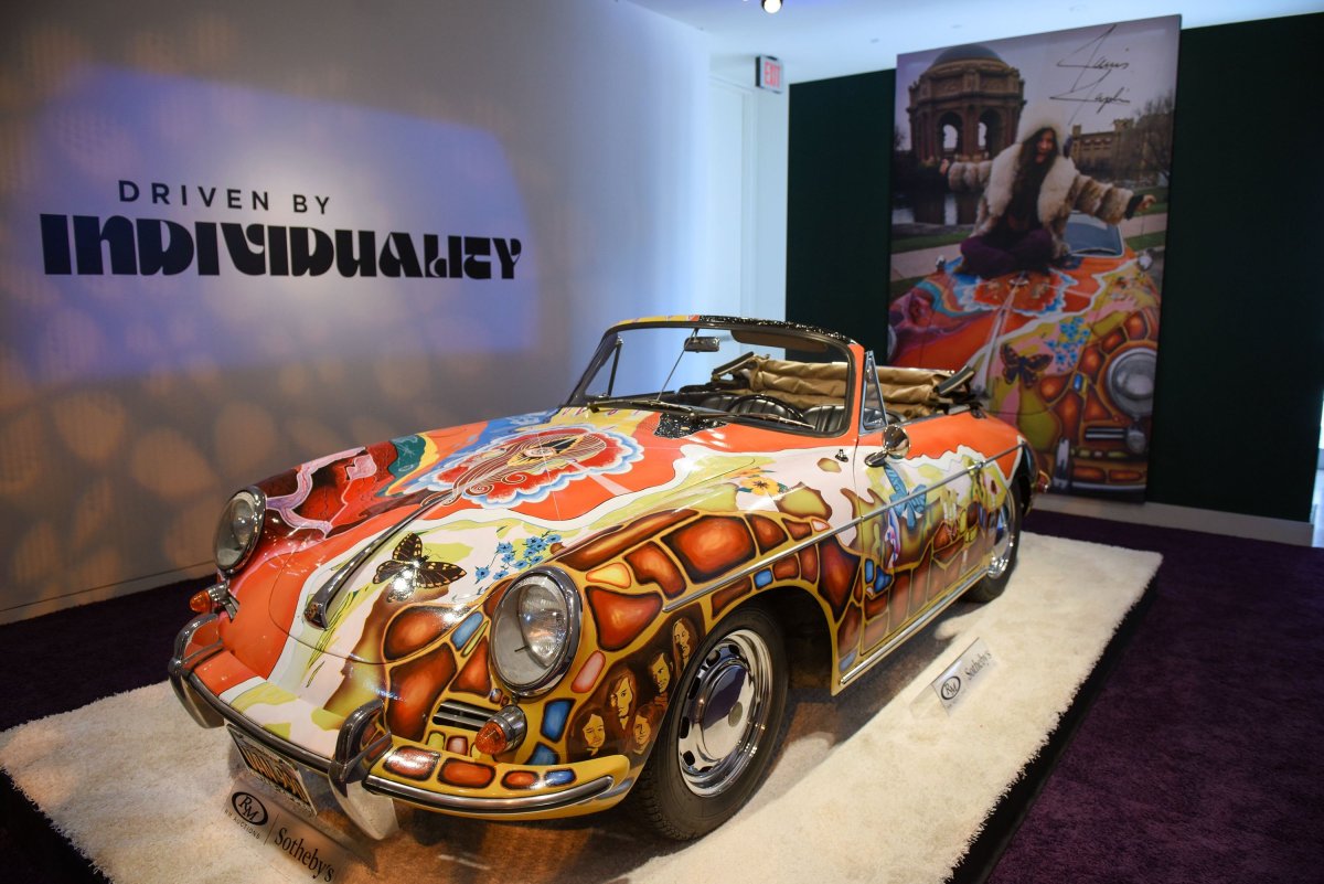 Janis Joplin Porsche 356 Convertible