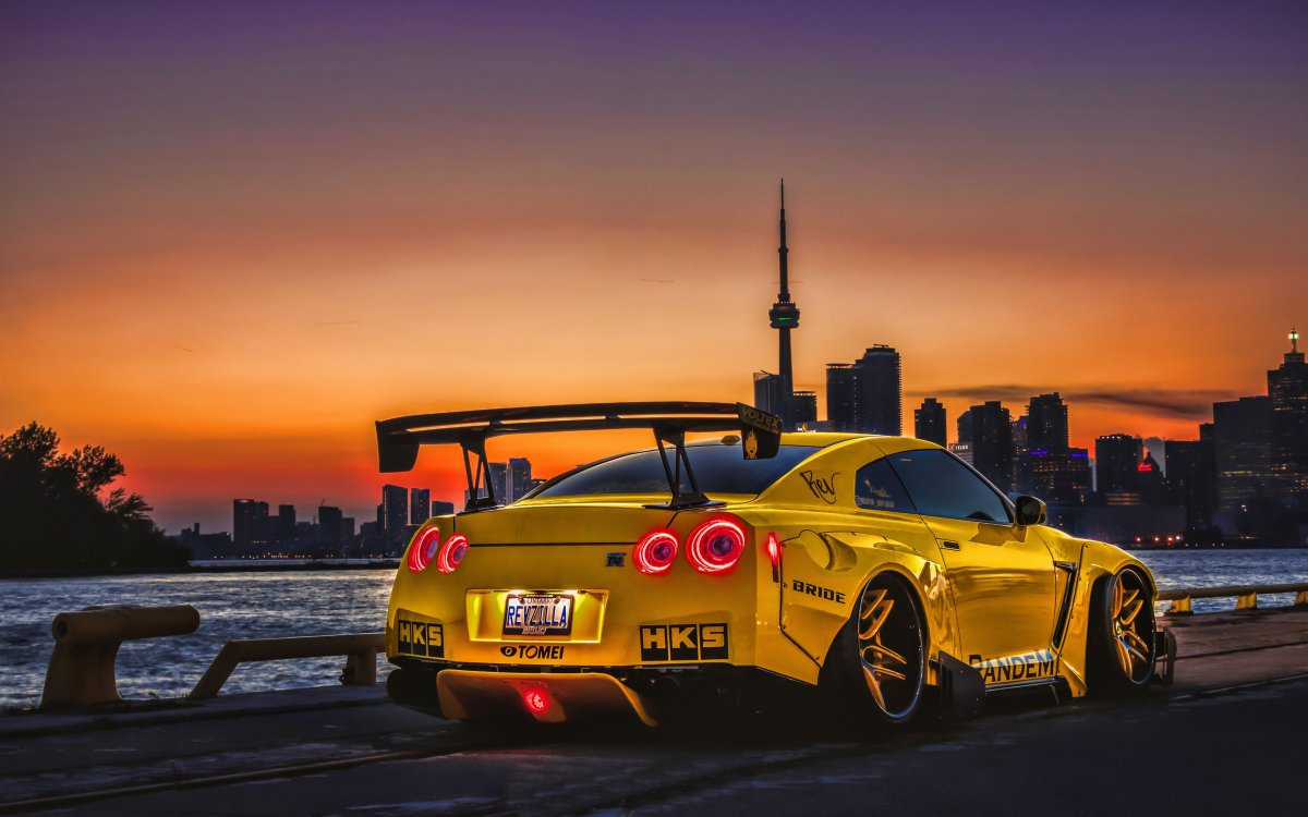 Nissan GTR r35 4к