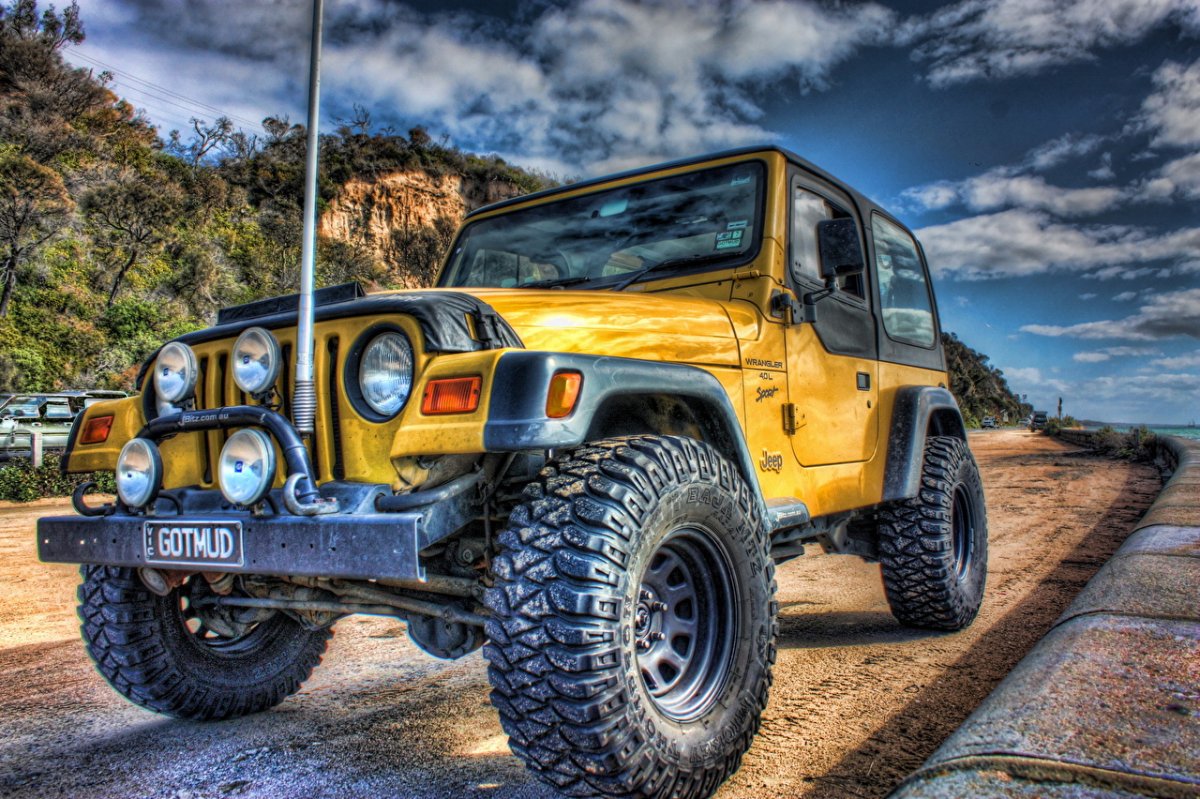 Wrangler off Road 4k