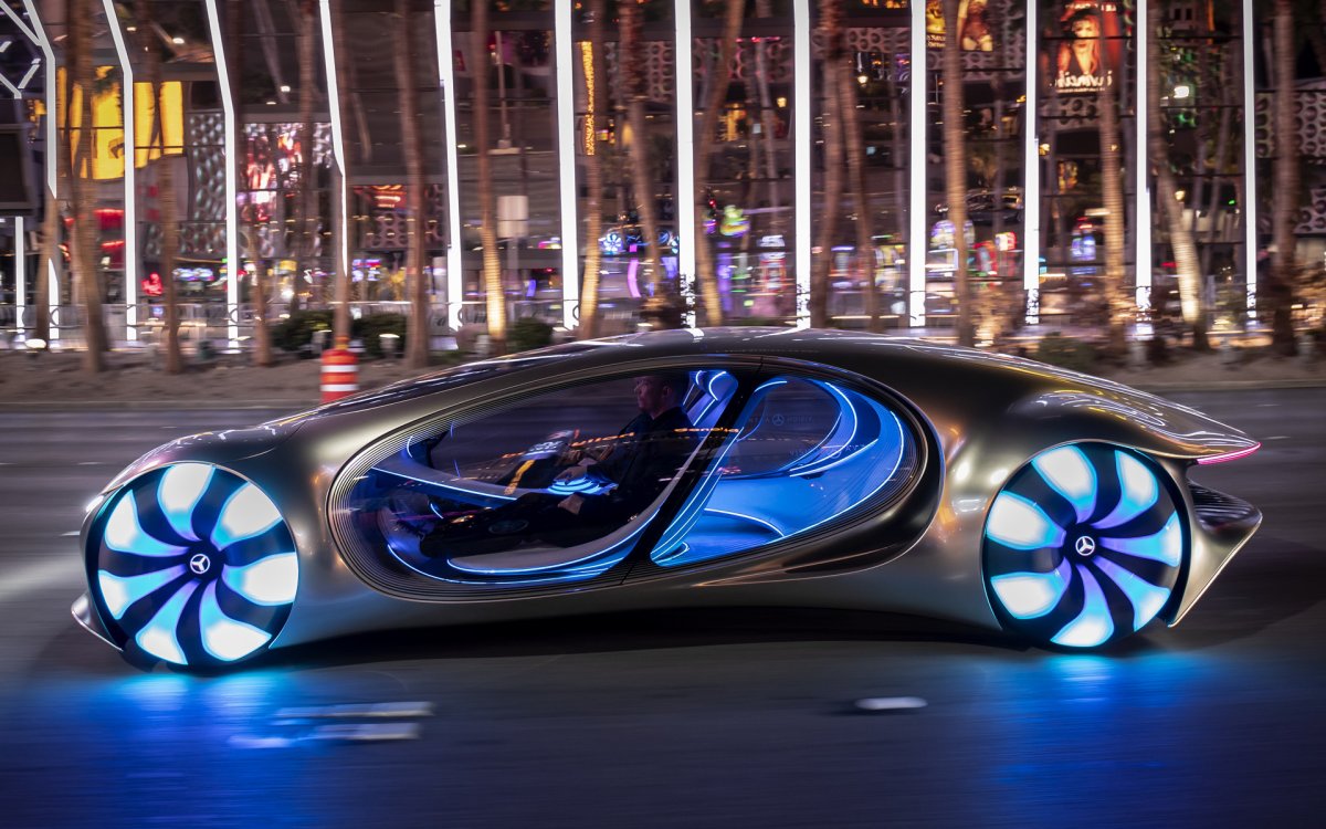 Электрокар Mercedes Benz Vision