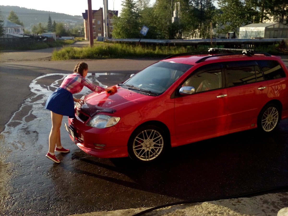 Fielder e120 автозвук
